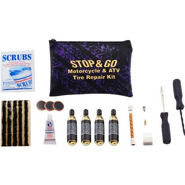 TIRE REPAIR KIT TUBE & TUBELESS