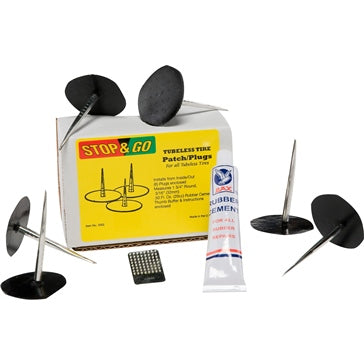 PATCH/PLUG REPAIR PLUGS (6) W/CEMENT