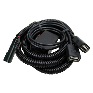 USB POWER CABLE DUAL W/CONNECT SKI-DOO