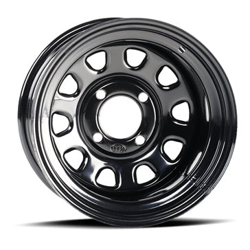 14X7 4/110 5+2 DELTA BK STEEL WHEEL ITP