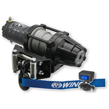 WINCH ASSAULT 2500LB W/METAL CABLE KFI