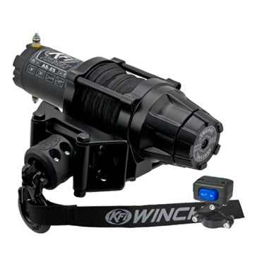 WINCH ASSAULT 2500LB W/SYNT CABLE KFI
