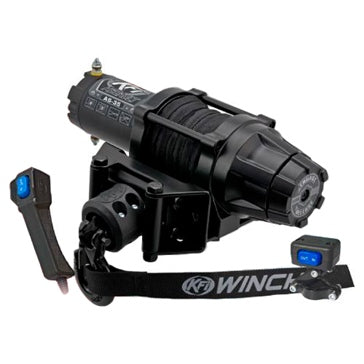 WINCH ASSAULT 3500LB W/SYNT CABLE KFI
