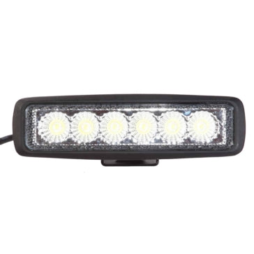 LIGHT LED SEISMIC 6 inch BK FLOOD