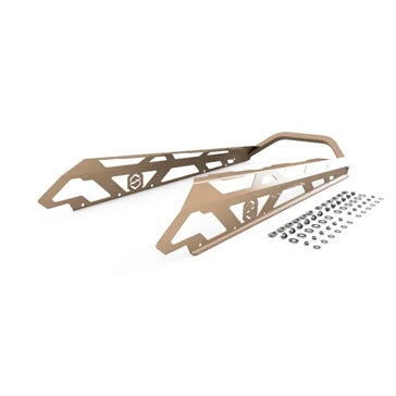 ITEK Bumper Powdercoat Series Rear - Aluminum - Fits Ski-doo
