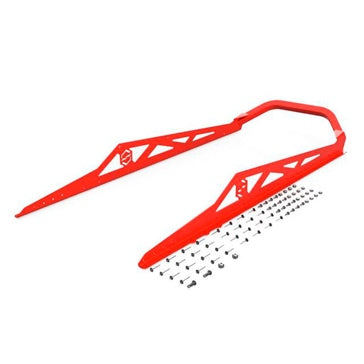 ITEK Bumper Powdercoat Series Rear - Aluminum - Fits Arctic cat