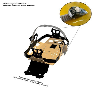 FUEL PACK BRACKET TIT SKIDOO ITEK