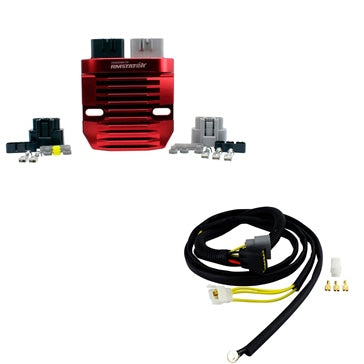 Kimpex HD MOSFET Regulator and SurePower ECM Bypass Harness Kit Fits Polaris - 345445