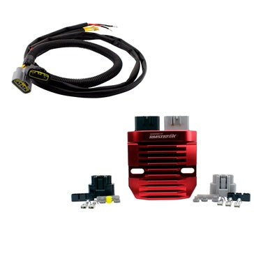 Kimpex HD MOSFET Regulator and SurePower ECM Bypass Harness Kit Fits Polaris - 345446