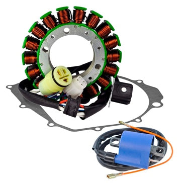 Kimpex HD Stator External Ignition Coil and Crankcase Cover Gasket Kit Fits Yamaha - 345470