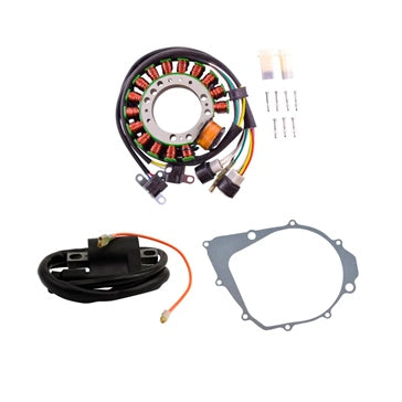 Kimpex HD Stator Ignition coil and Crankcase Cover Gasket Kit Fits Yamaha - 345472