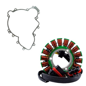 Kimpex HD 900W Dual Output Stator Stator Crankcase Cover Gasket Kit Fits Polaris