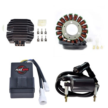 Kimpex HD Stator CDI Box Regulator and Ignition Coil Kit Fits Kawasaki - 345523