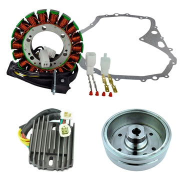 Kimpex HD Stator Regulator Improved Magneto Flywheel and Crankcase Cover Gasket Kit Fits Arctic cat - 345549
