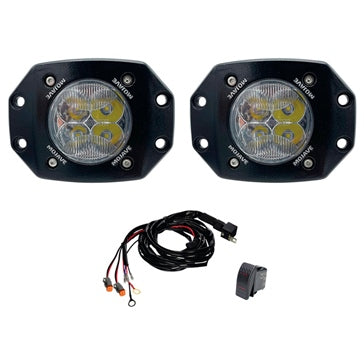 Tiger Lights Dual LED 3 inch Flush Mount Mojave Series Light