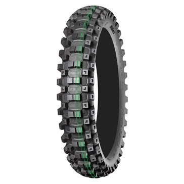 Mitas TerraForce-EX Med/Hard GUMMY Rear Tire (Double Green Stripe)