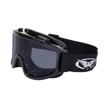 GOGGLE WIND-SHIELD SMK W/POUCH
