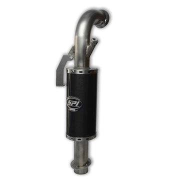 Straightline Carbon Fiber Lightweight Muffler Full Stainless