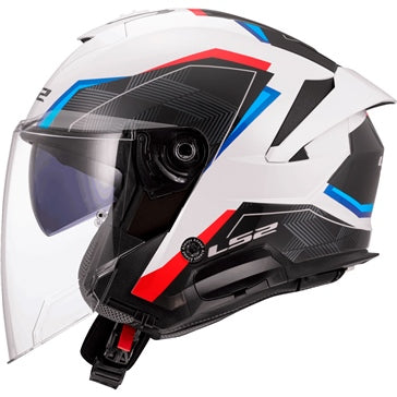 HELM VERSO II AIR WH/BL/RD L