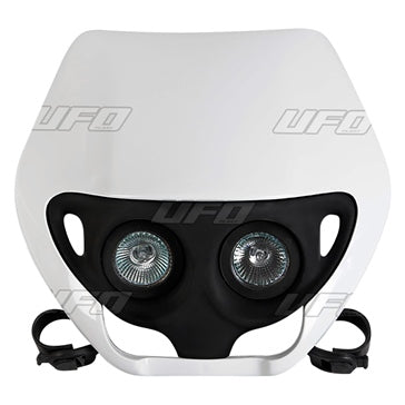 HEADLIGHT TWINS HALO DOUB 12V 35W WH UFO