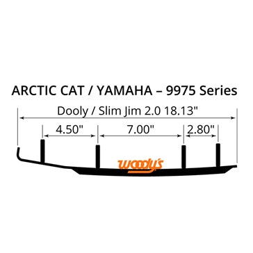 CARBIDE RUN 6 inchX60D SLIM JIM 2.0 A/C QTY1