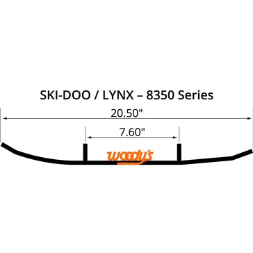 CARBIDE RUNNER 4 inchX60D EXTENDER TRAIL III