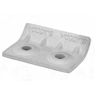 STUD MATE PLATE DBL ALU QTY12