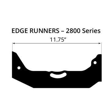 WOODYS Carbide Runner Pilot TS - Fits Ski-doo