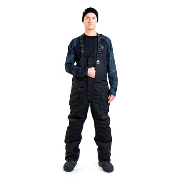 BIB PANT MEN TREELINE BK SAFE M