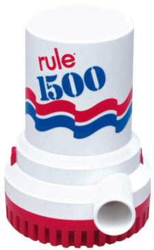 BILGE PUMP;1500 GPH; 1-1/8 IN