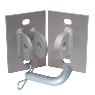 T CONNECTOR 2 HOLE GALVANIZED