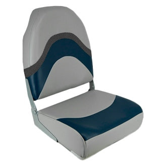 PREMIUM FOLDING SEAT; WAVE BL/GY