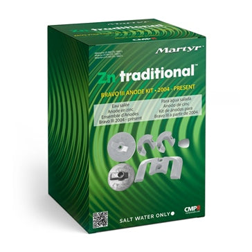 MARTYR Anode Kit CMBRAVO3KITZ Fits Mercury