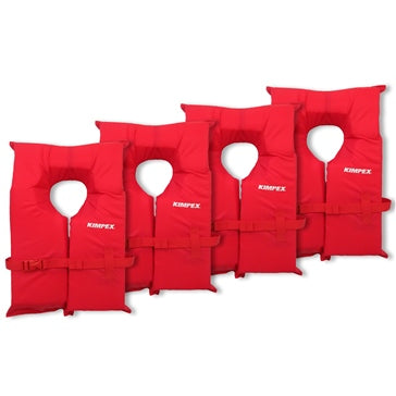 Kimpex Set of 4 Keyhole Life Jacket