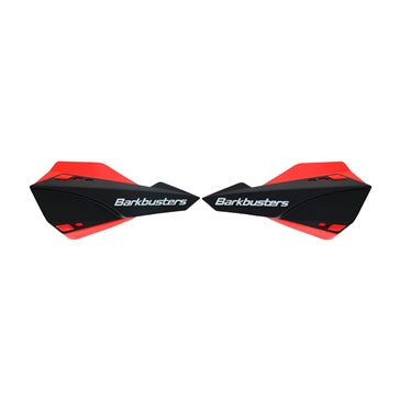 HANDGUARD SABRE W/DEFLECTOR BK/RD