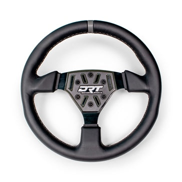 330MM ROUND STEERING WHEEL - LEATHER
