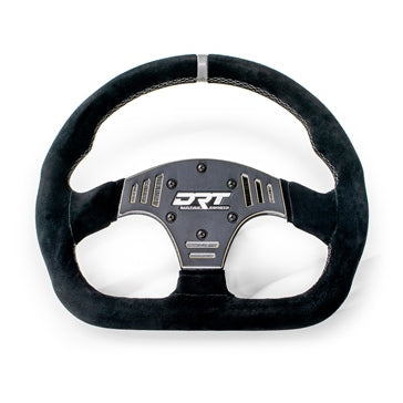 330MM D-SHAPE STEERING WHEEL - SUEDE