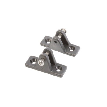 DECK HINGE BLK ANGLE (PR)