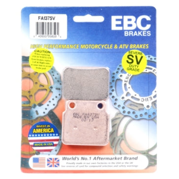 EBC "SV" Severe Duty Brake Pad Sintered metal - Rear left