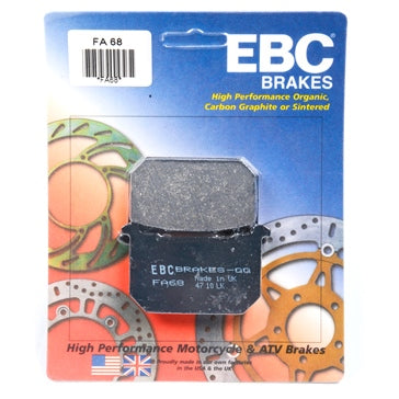 EBC Organic Brake Pad Organic - Front Right Front left Rear left