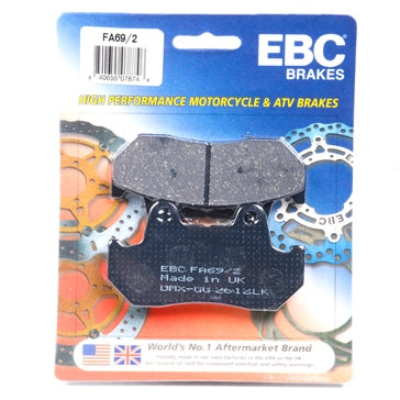 EBC Organic Brake Pad Organic - Front Right Front left