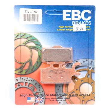 EBC "R" Long Life Sintered Brake Pad Sintered metal - Front left