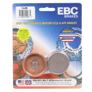 EBC “R“ Long Life Sintered Brake Pad Long life Sintered Metal - Rear