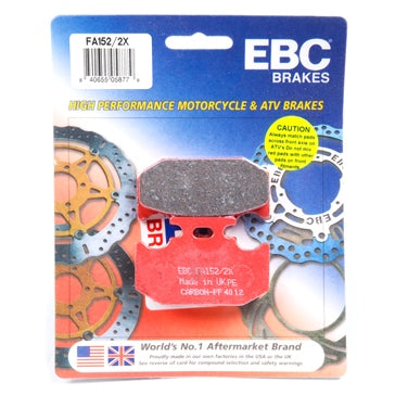 EBC “X” Series Moto-X Sport & Enduro Brake Pad Carbon graphite - Rear