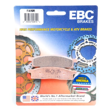 EBC "R" Long Life Sintered Brake Pad Sintered metal - Front left