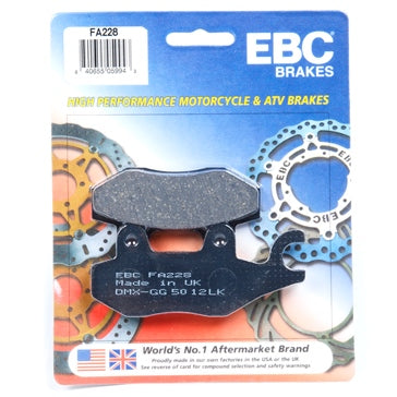 EBC Organic Brake Pad Organic - Front left Rear left
