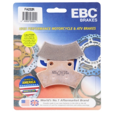 EBC “R“ Long Life Sintered Brake Pad Long life Sintered Metal - Rear