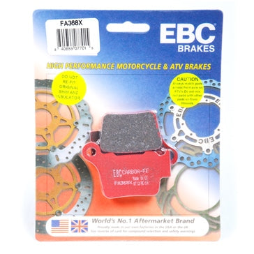 EBC "X" Series Moto-X Sport Enduro Brake Pad Organic - Front left Rear Right Rear left