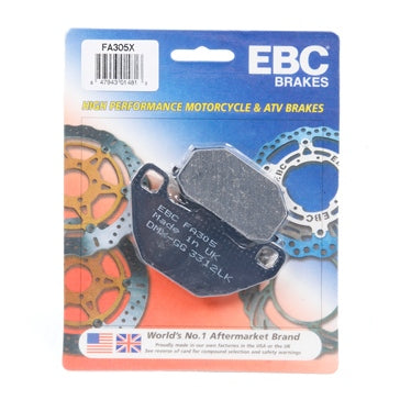 EBC 'X' Carbon Graphite Brake Pad Carbon graphite - Rear