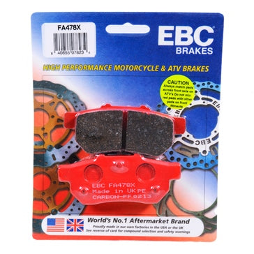 EBC 'X' Carbon Graphite Brake Pad Carbon graphite - Rear